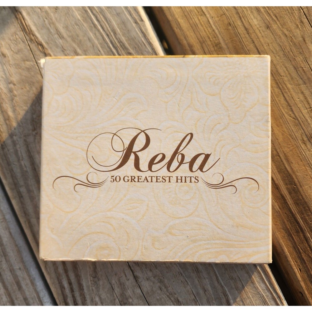 Reba McEntire 50 Greatest Hits 3 CD Disc Boxed Set 2008 Used Good Condition